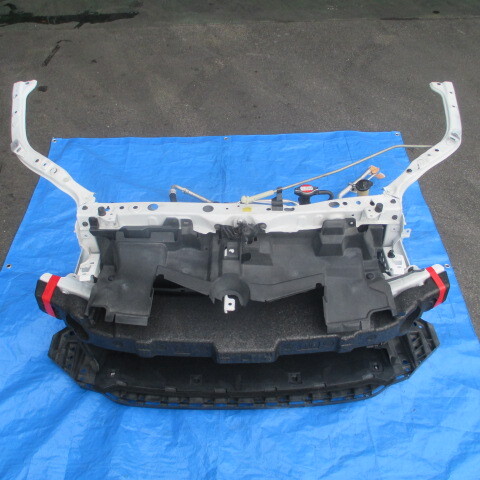 ⑦ 平成26年式 カローラ フィールダー NRE161G コアサポート ラジエーター コンデンサー 電動ファン ACパイプ ※ジャンク※拍卖