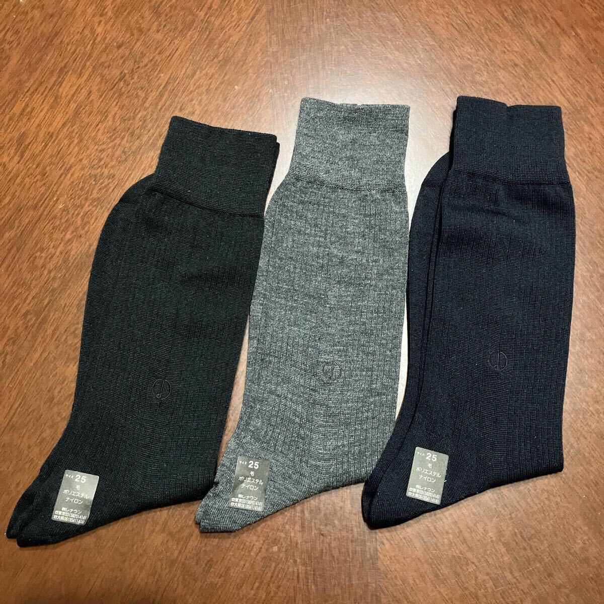 ダンヒル dunhill ビジネスソックス カジュアルソックス 6足セット 25〜27㎝ 暖か拍卖