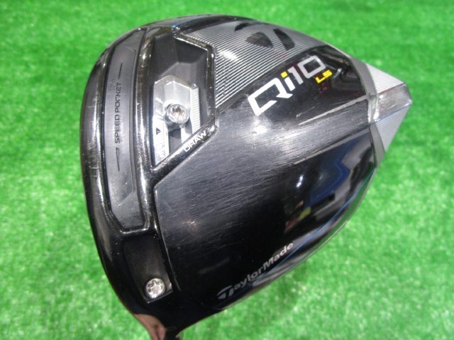 GK鈴鹿☆ 中古209 【レフティ】テーラーメイド★Qi10 LS★テンセイ プロ ホワイト 1K 50★TX★9度★左★左利き★拍卖