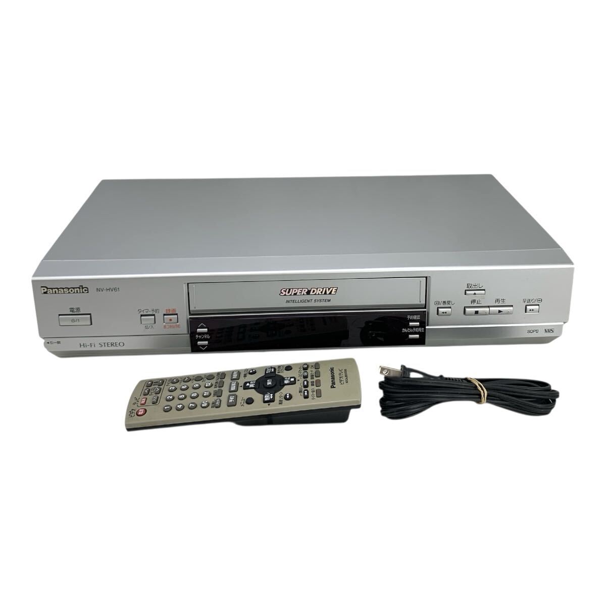 【動作品】 Panasonic パナソニック ビデオデッキ VHSビデオデッキ NV-HV61拍卖