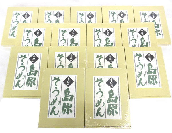 送料300円(税込)■bv288■(250204)◎三盛物産 島原そうめん (50g×10束) 15箱【シンオク】拍卖