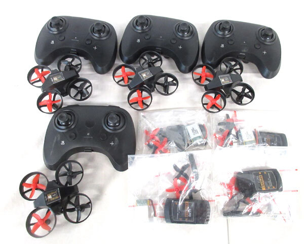 送料300円(税込)■bv865■ドローン スカイファイト用レース機 SKY-XII ブラック 4点【シンオク】拍卖