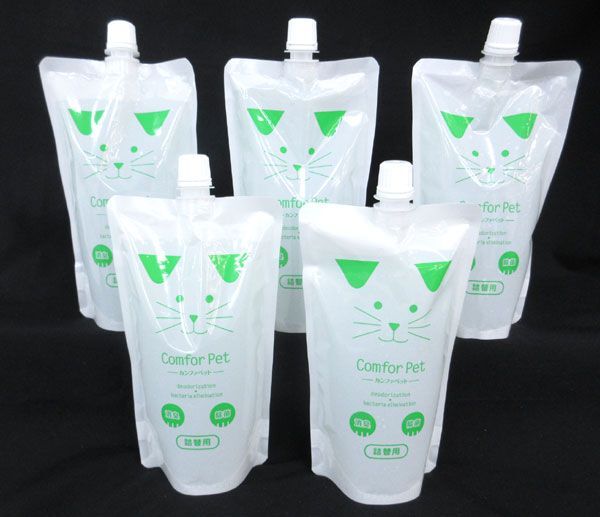 送料300円(税込)■vc734■(0807)ワンダードリーム ペット用消臭・除菌スプレー カンファペット 詰替用 日本製 5点【シンオク】拍卖