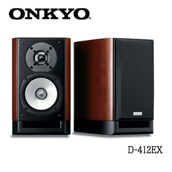 送料300円(税込)■dt008■新品・箱付 ONKYO 2Way スピーカーシステム D-412EX 2本 132000円相当【シンオク】拍卖