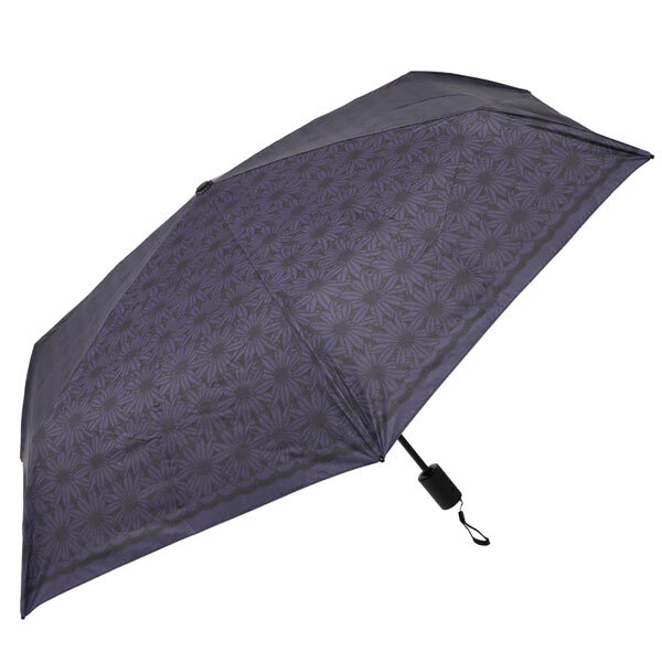 送料300円(税込)■lc172■ボタン一つで開閉可能! ワンタッチ式 自動開閉おりたたみ傘 ネイビー 8480円相当【シンオク】拍卖