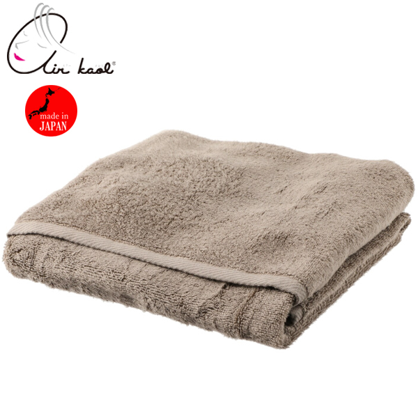送料300円(税込)■lc120■エアーかおるオーガニック バスタオル ミルクココア 日本製 5720円相当【シンオク】拍卖