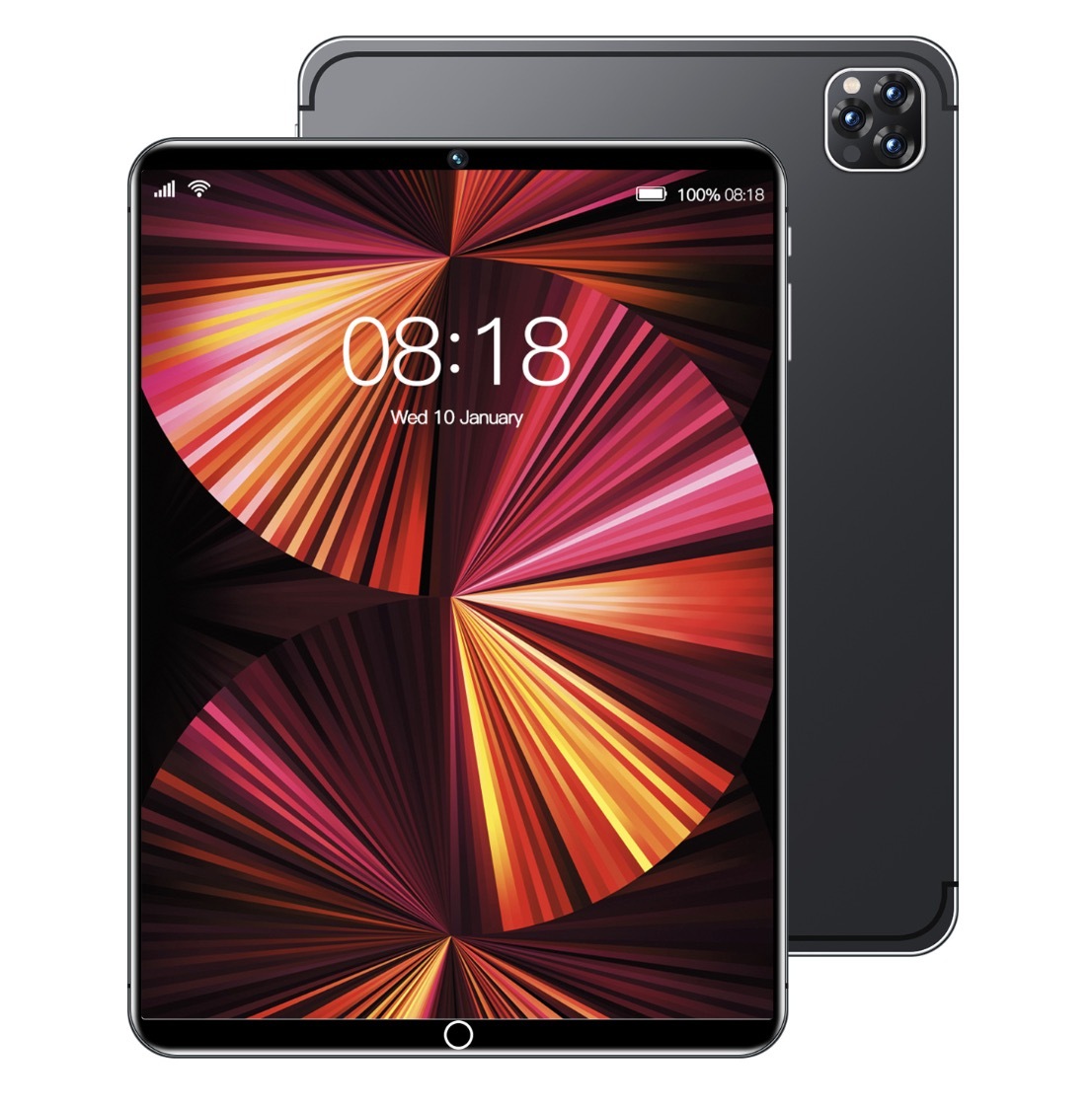 タブレット 12+512GB 10.1インチ Android Wi-Fiモデル 通話対応 IPS液晶 ネット授業 コスパ最高 simフリー SDカード 在宅勤務 ブラック拍卖