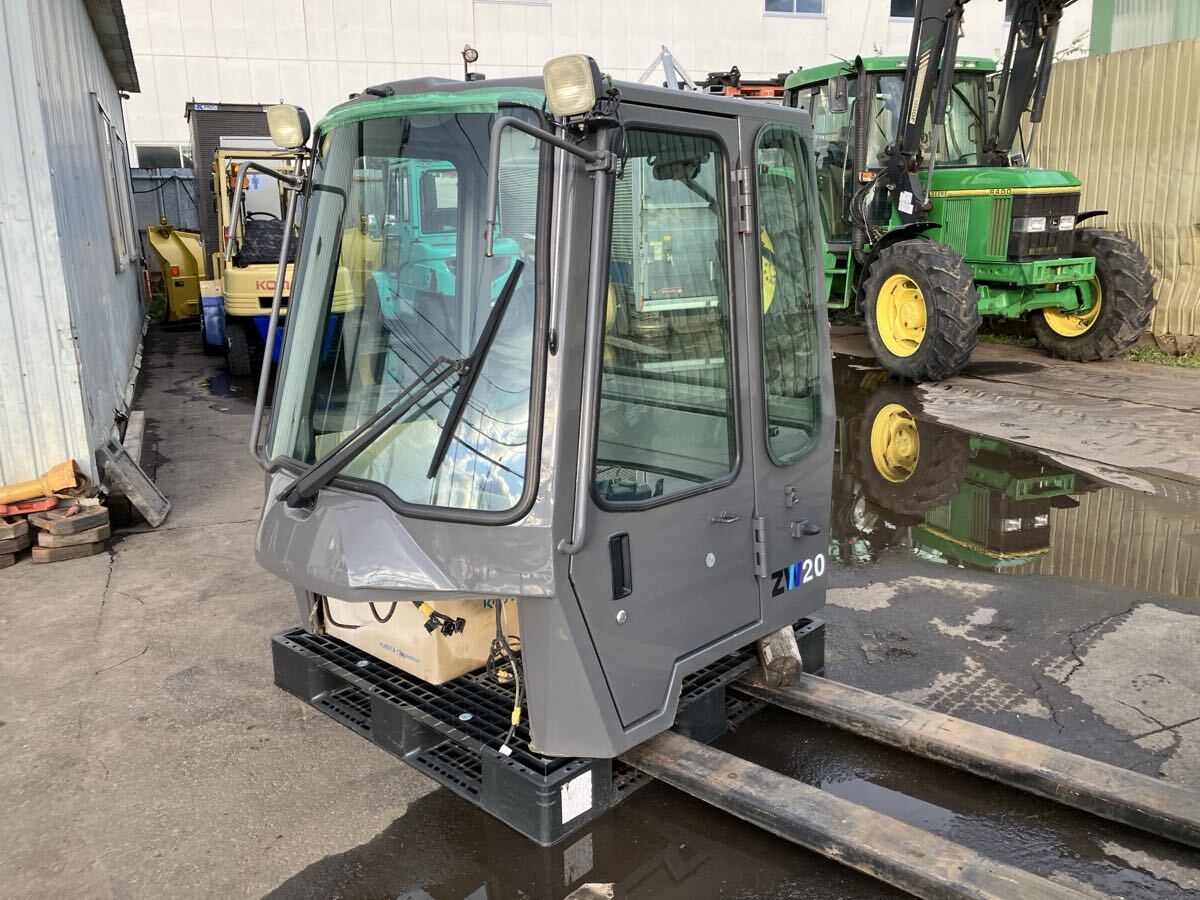 札幌発!引き取り限定日立ZW20キャビンジャンク品拍卖