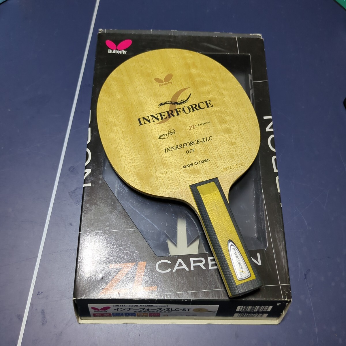 卓球ラケット 旧モデル インナーフォースZLC Butterfly 初期 レア 美品 廃盤 ST拍卖