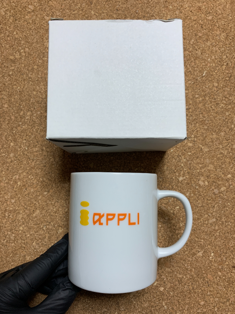 【企業物系 グッズ 57】マグカップ iアプリ i-αppli NTTドコモ docomo コップ 食器 白拍卖