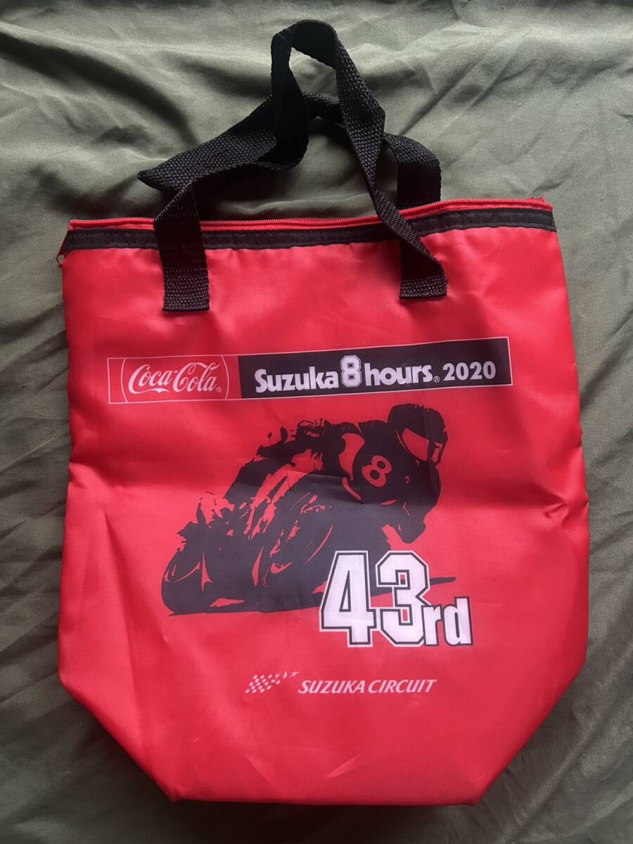38 CocaCola コカコーラ 鈴鹿8耐 2020 保冷バッグ お弁当袋拍卖