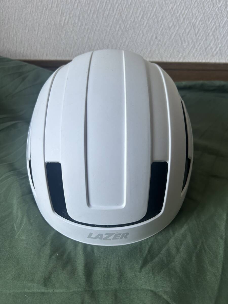 127 ヘルメット Lazer レーザー Cityzen Kineticore シティゼン キネティコア マットホワイト Mサイズ 55-59センチ拍卖