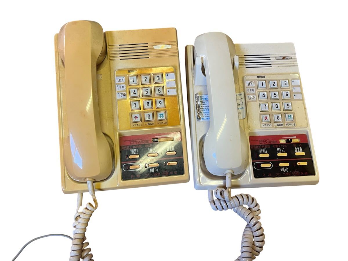 動作未確認 電話機 CT-106 岩崎通信 ビジネスフォン レトロ 当時物 拍卖