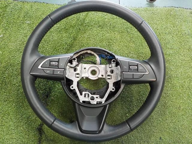 ジムニー JB64W 純正 ステアリングホイール ハンドル レザー調 ホーンパッド欠品 拍卖