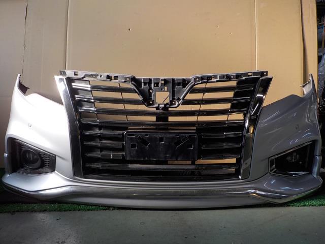 エルグランド TE52 フロントバンパー K23/銀 ハイウェイスター アーバンクロム【個人宅宛発送不可】拍卖