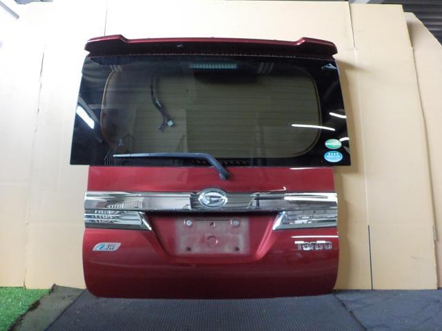 タントカスタム LA600S バックドアASSY R67/赤 樹脂特有のへこみあり【個人宅宛発送不可】拍卖