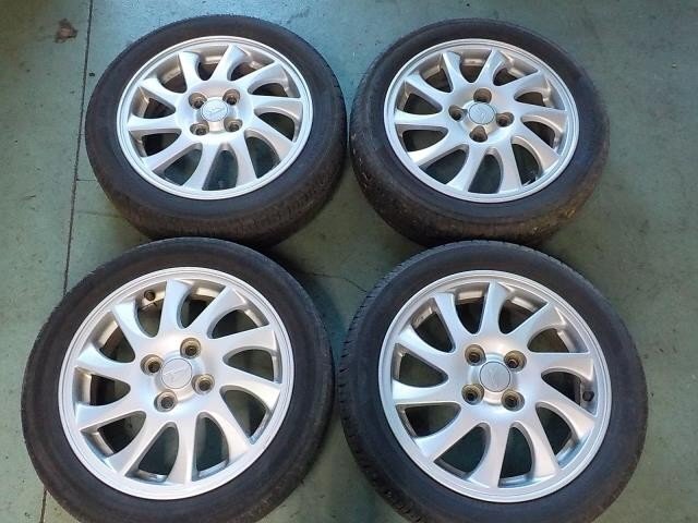◆15インチ ダイハツ純正アルミ 4本セット タイヤ劣化・交換必要【個人宅宛発送不可】◆L-4-R拍卖
