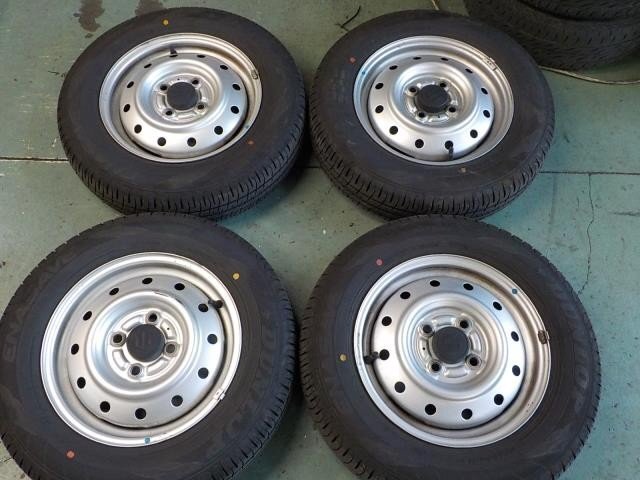 ◆145/80R13 ダンロップ エナセーブ 2024年 スズキ純正スチール付 4本セット個人宅宛発送不可】◆L-4-R拍卖