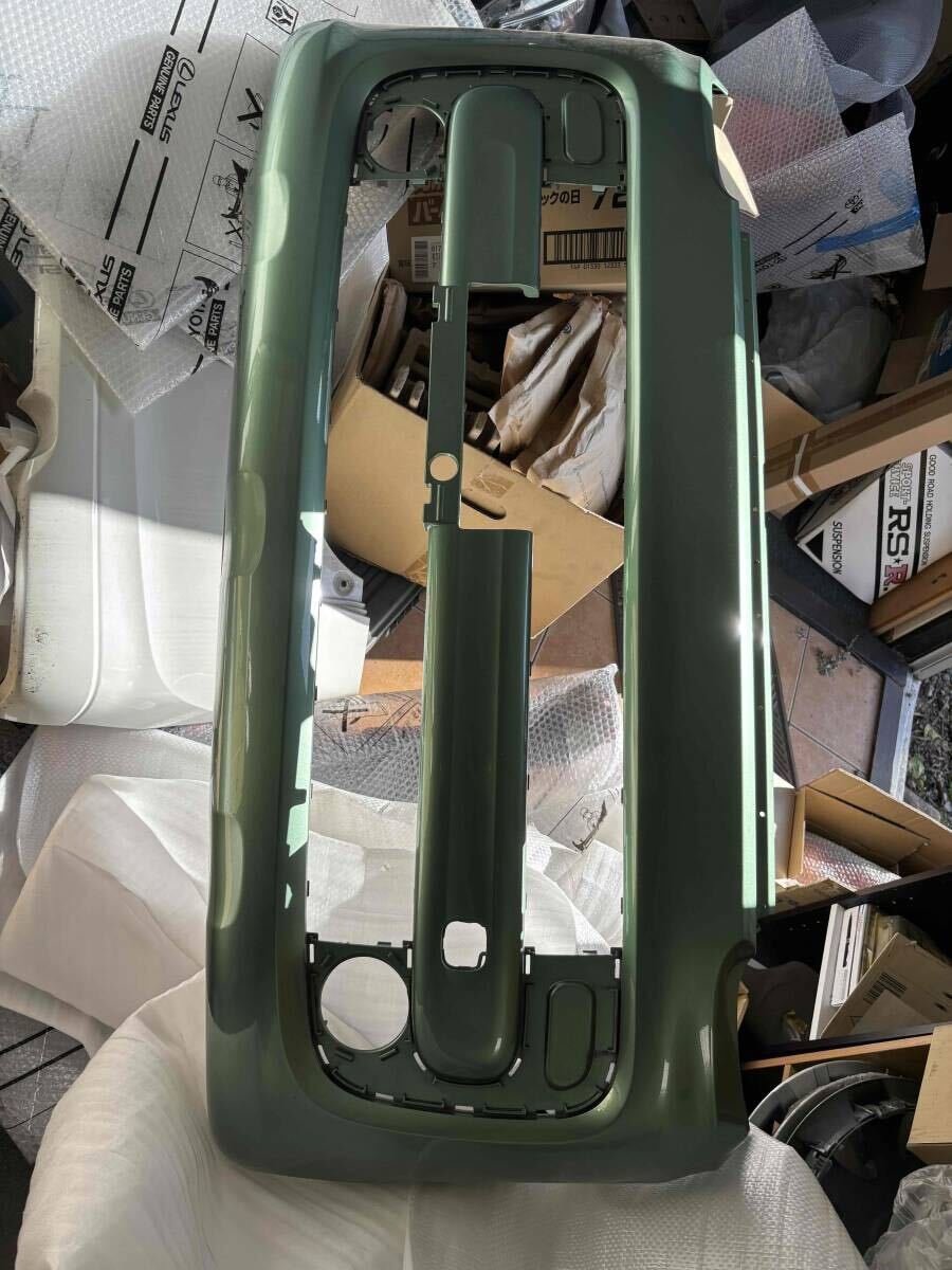 MK53S/MM53S スペーシア/フレアワゴン 純正 フロントバンパー (ZYS ツールグリーンパールメタリック) 71711-79R0 拍卖