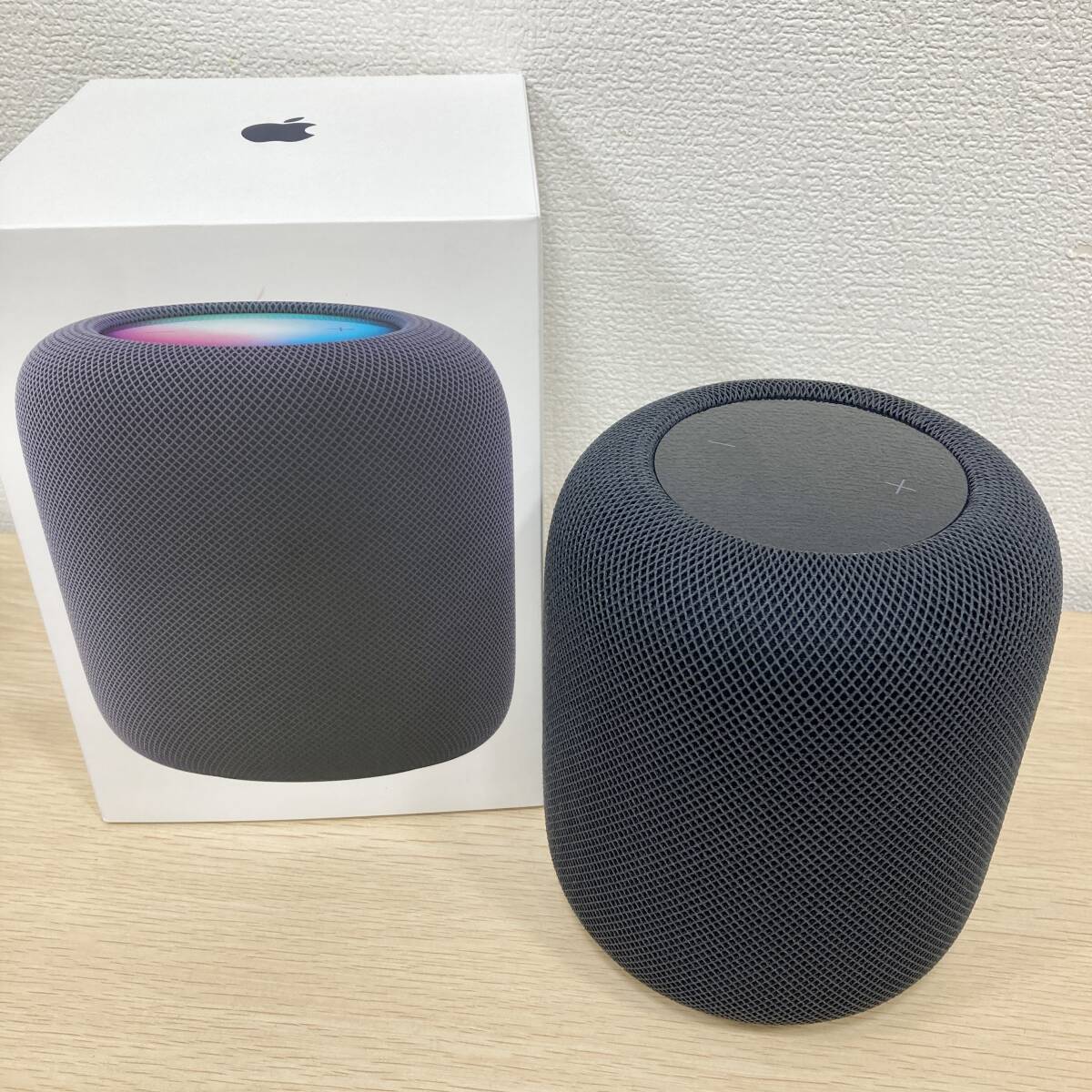 動作確認済み / Apple Home Pod 第2世代 MDEW4J/A ミッドナイト スマートスピーカー アップル ホームポッド A2825 拍卖