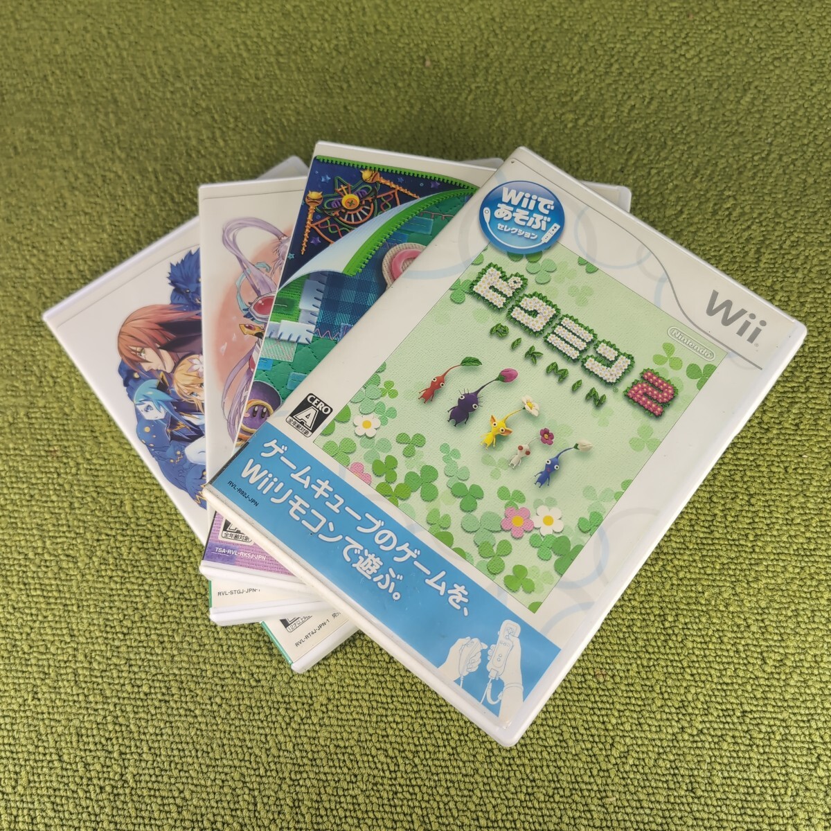 【まとめ売り】 Wii ソフト 4タイトルセット!拍卖