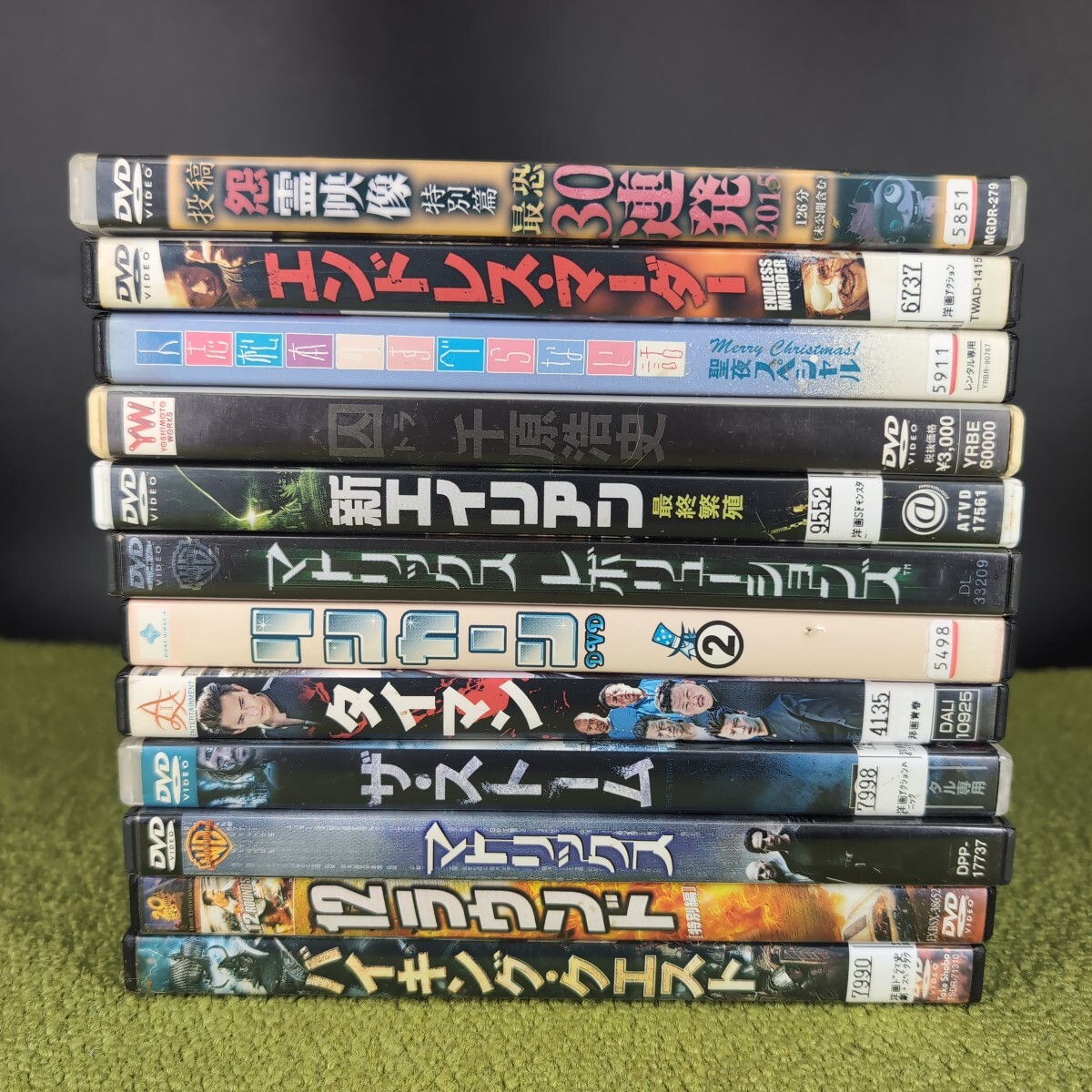 【まとめ売り】映画、お笑い、ホラー DVD 12タイトルセット 動作確認済拍卖