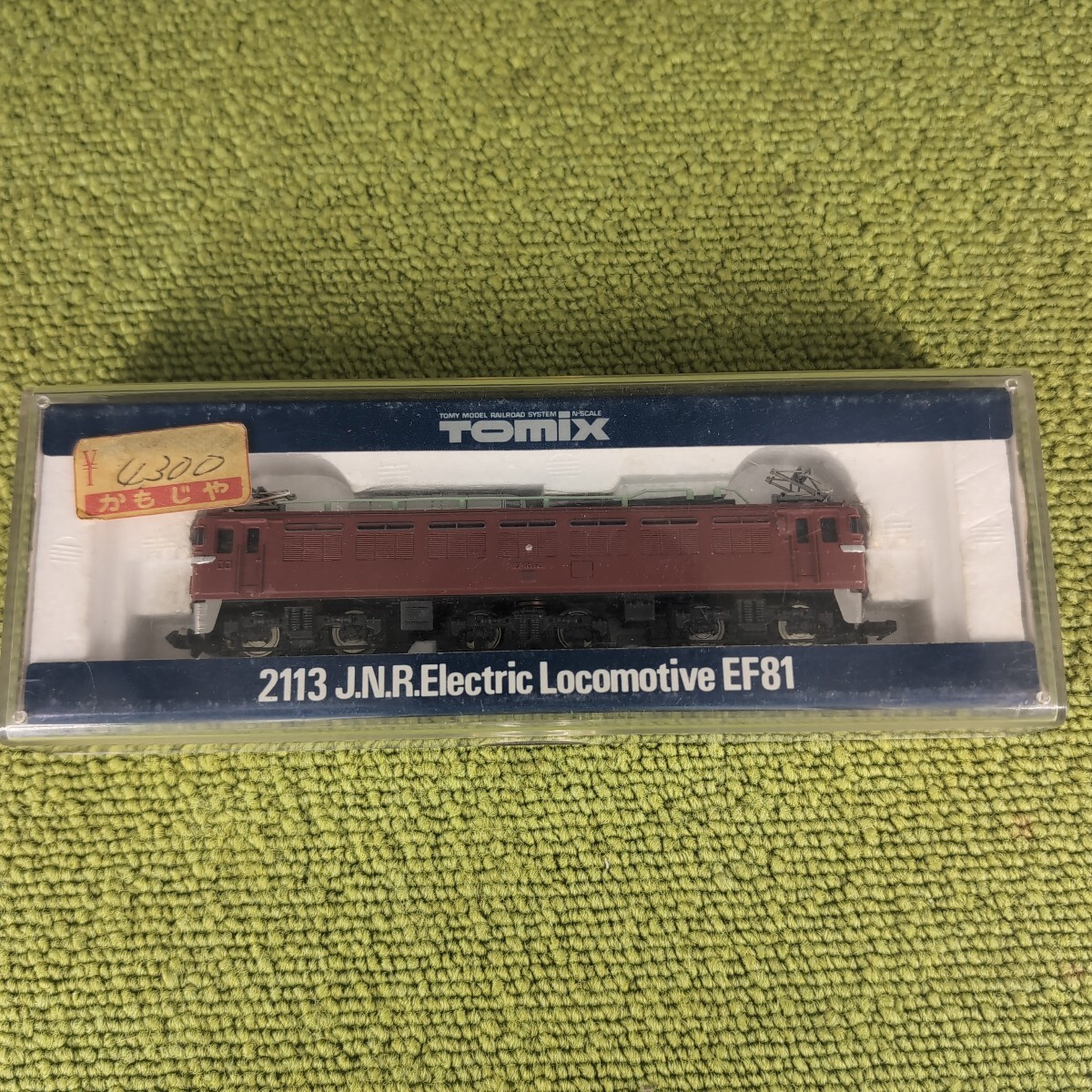 【当時物】TOMIX 2113 J.N.R.EIectric Locomotive EF81 国鉄EF81形電気機関車拍卖