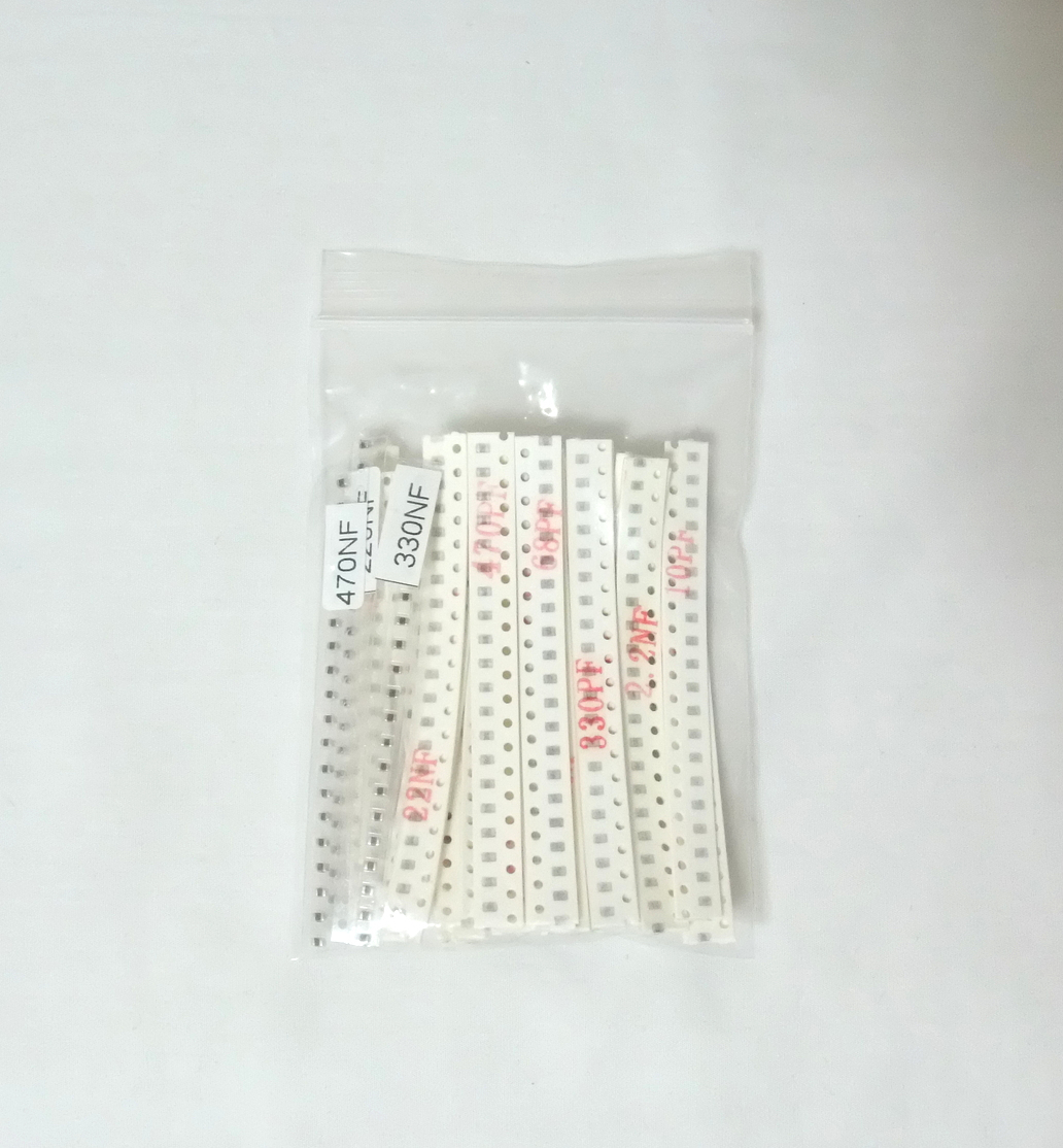 チップ積層セラミックコンデンサ2012 合計620個セット(31種類各20個入り、SMD、新品)拍卖