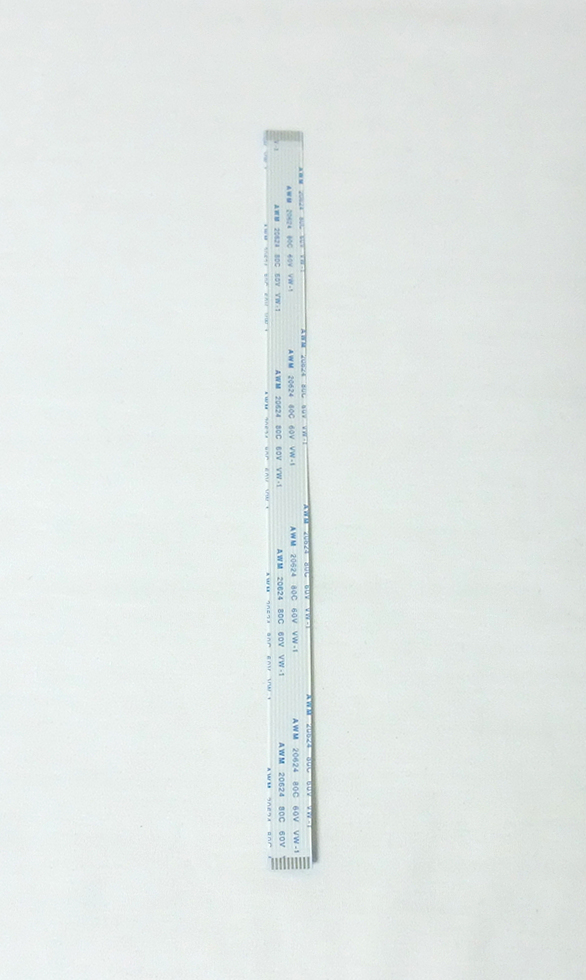 フレキシブルフラットケーブル1mmピッチ10ピン長さ20cm接続面同じ2本セット(FFC、新品)拍卖