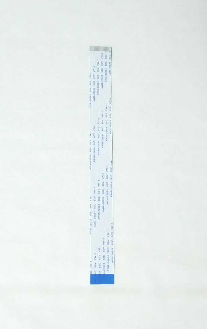 フレキシブルフラットケーブル1mmピッチ18ピン長さ20cm接続面反対2本セット(FFC、新品)拍卖