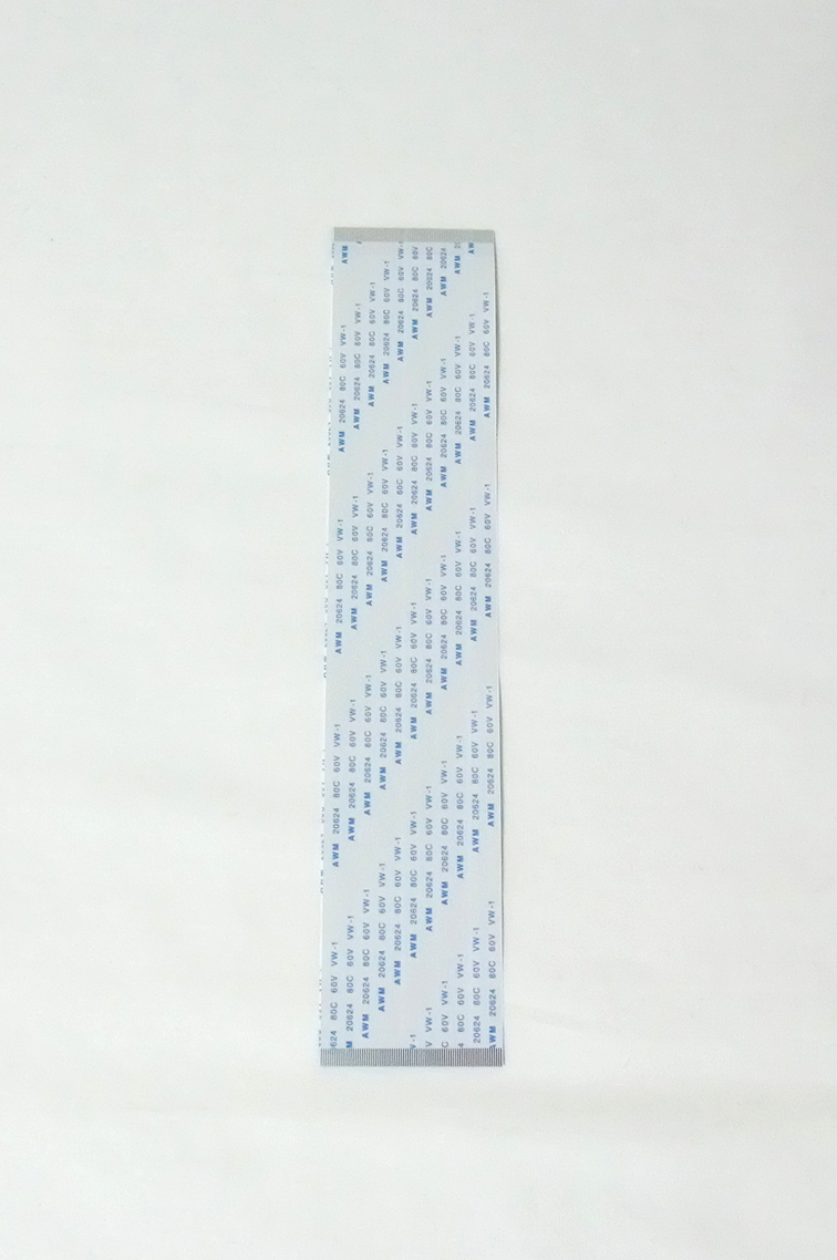 フレキシブルフラットケーブル0.5mmピッチ80ピン長さ20cm接続面同じ2本セット(FFC、新品)拍卖