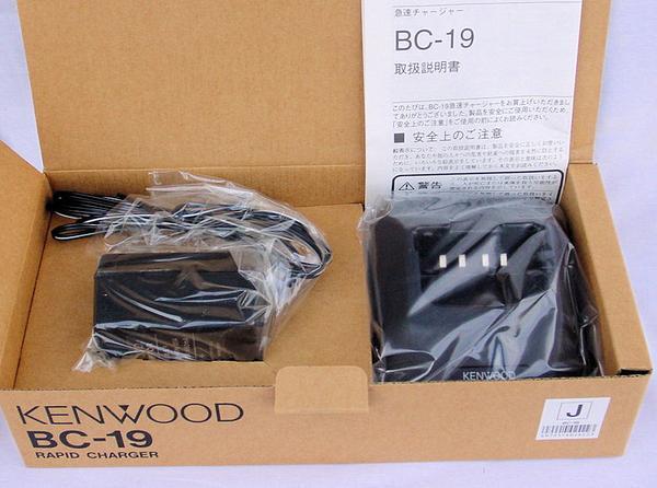 BC-19 ケンウッドPB-38/39用急速充電器 生産完了品拍卖