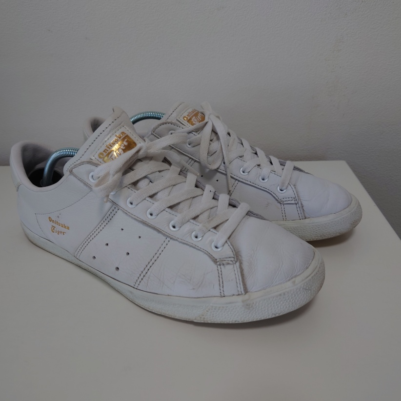 オニツカタイガー ホワイトスニーカー 27.5㎝拍卖