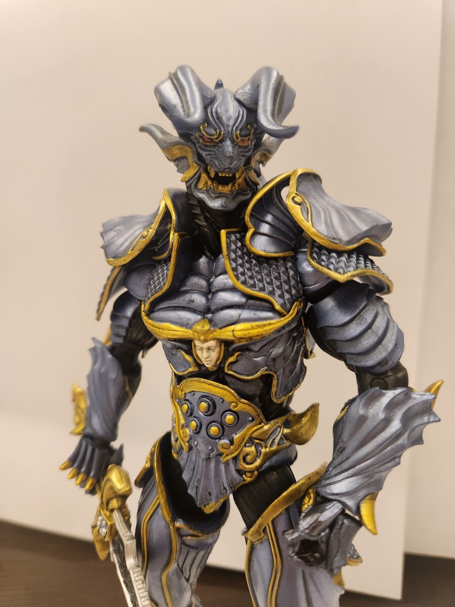 魔戒可動⑧「牙狼 GARO シリーズ新作公開!」より「閃光騎士 ロード」色ムラ有保存品(外箱なし、本体、パーツのみ、画像参照、美品) BANDAI拍卖