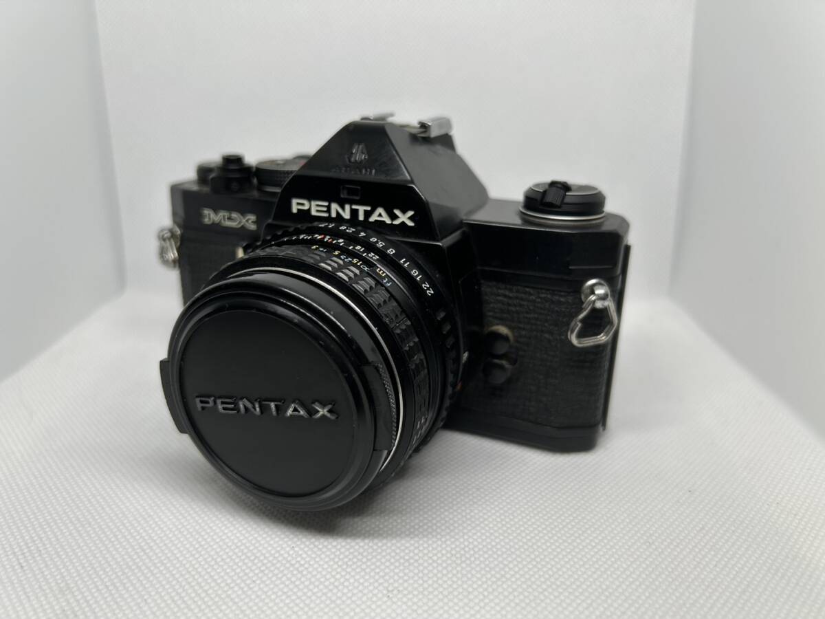 Pentax ペンタックス MX フィルムカメラ ボディ ブラック M 50mm f/1.7 標準レンズ #e905拍卖
