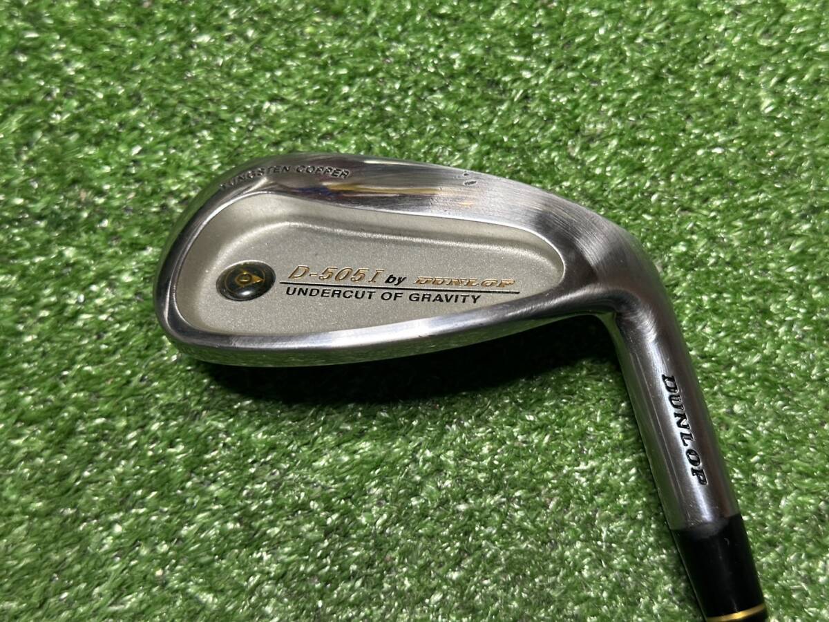 【同梱対応可】SAI-7718 中古 単品ウェッジ PW DUNLOP ダンロップ D-505I カーボンシャフト Flex R拍卖