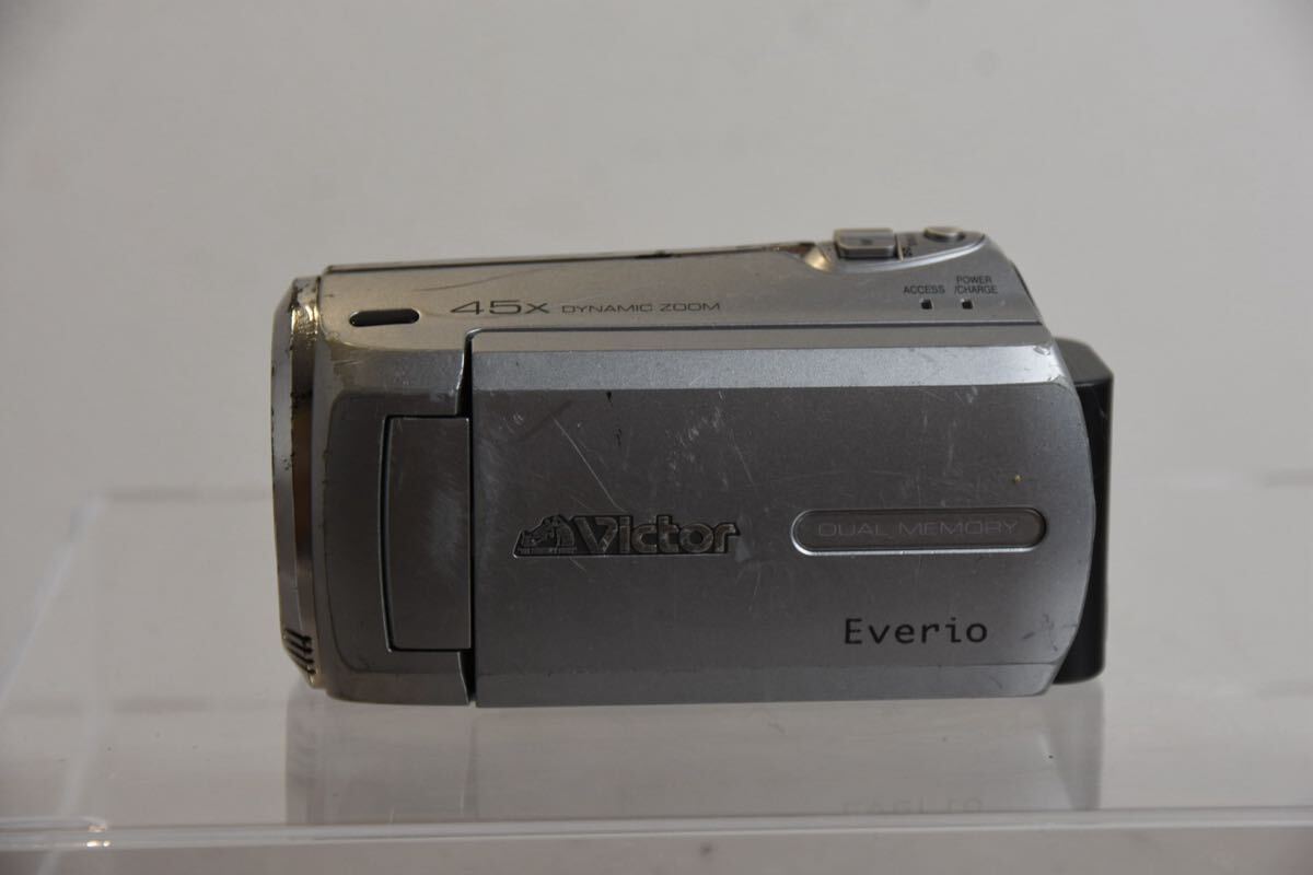 デジタルビデオカメラ Victor ビクター エブリオ EVERIO GZ-MS237-S 251002W4拍卖