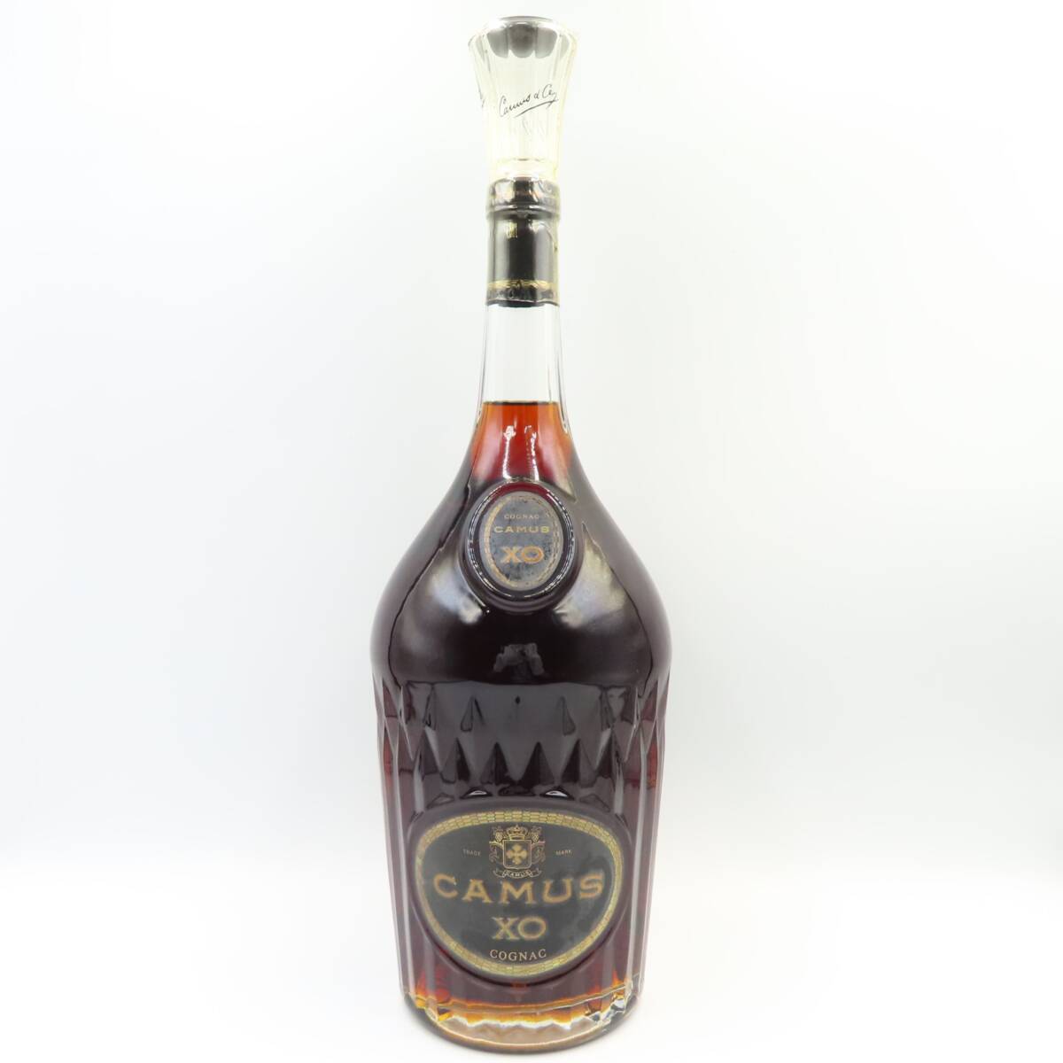 〇カミュ ロングネック コニャック 1500ml CAMUS XO 40% 未開栓 COGNAC 1.5L ブランデー マグナムボトル拍卖
