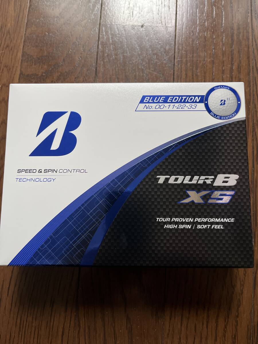 【未使用】ブリヂストン ゴルフボール「TOUR B XS(ブルーエディション)」 1ダース12球拍卖