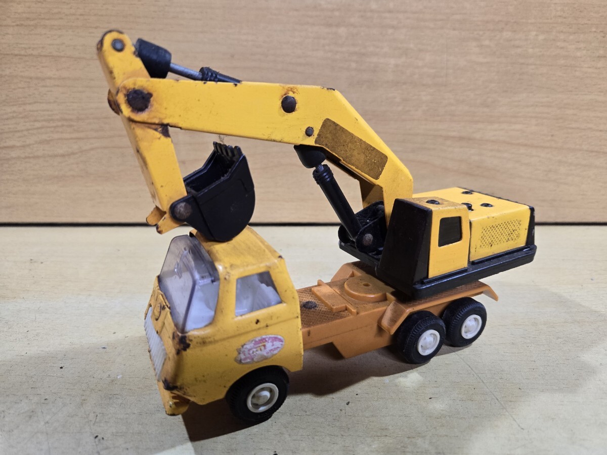 Tonka トンカ 昭和レトロ ブリキ パワーショベル 当時物 ミニカー拍卖