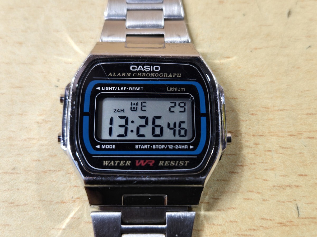 CASIO ALARM CHRONOGRAPH 腕時計 アラームクロノ カシオ拍卖