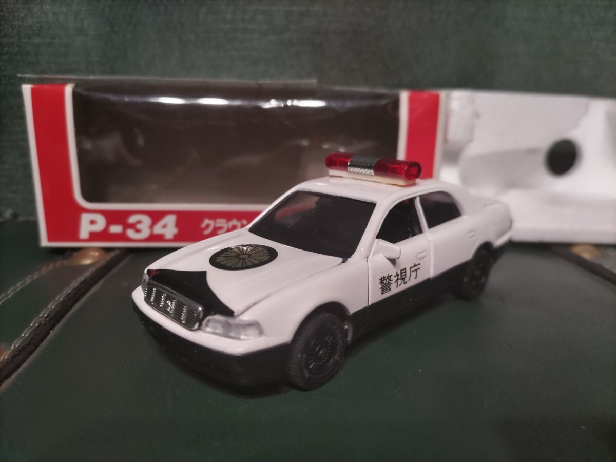 ヨネザワダイヤペットP-34 クラウン マジェスタ パトロールカー 当時物拍卖