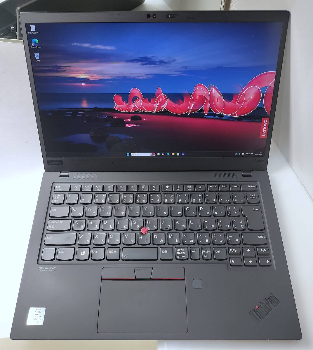 ☆良品☆1円~☆ThinkPad X1 Carbon Gen7☆第10世代Core i5-10210U☆指紋認証☆Webカメラ☆NVMe-SSD256GB☆MS Office☆Win11Pro L7L拍卖