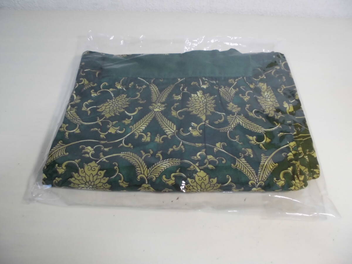 送料185円 源右衛門 サロンエプロン グリーン系 no251005拍卖