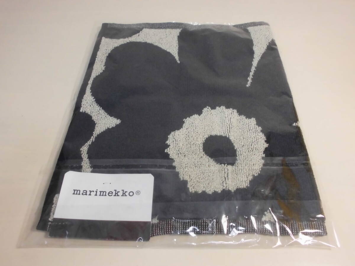 送料185円 marimekko マリメッコ ミニタオル ハンカチ ハンドタオル ブラック ウニッコ ポルトガル製 no251005拍卖