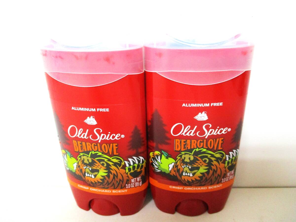【正規輸入品】★Old Spice/P&G/アメリカ製★オールドスパイス フレグランスバー ベアグローブ/(3oz/85g)/2個セット★新品未開封品★拍卖