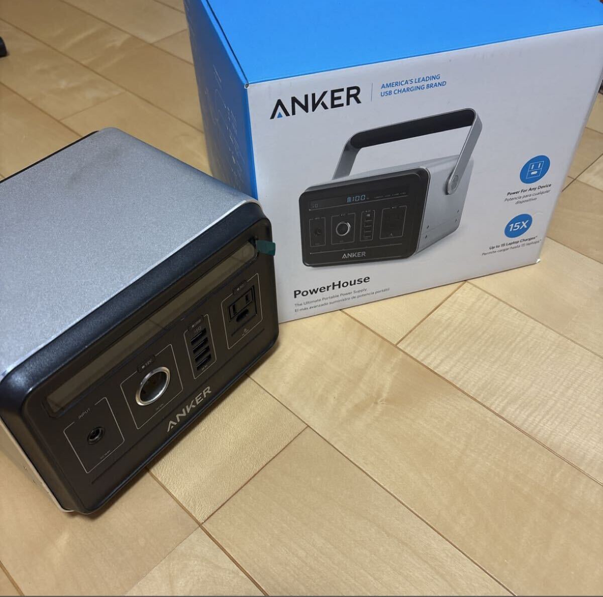 アンカー パワーハウス 434 ポタ電 Power House ポータブル電源 ANKER 少し難あり拍卖