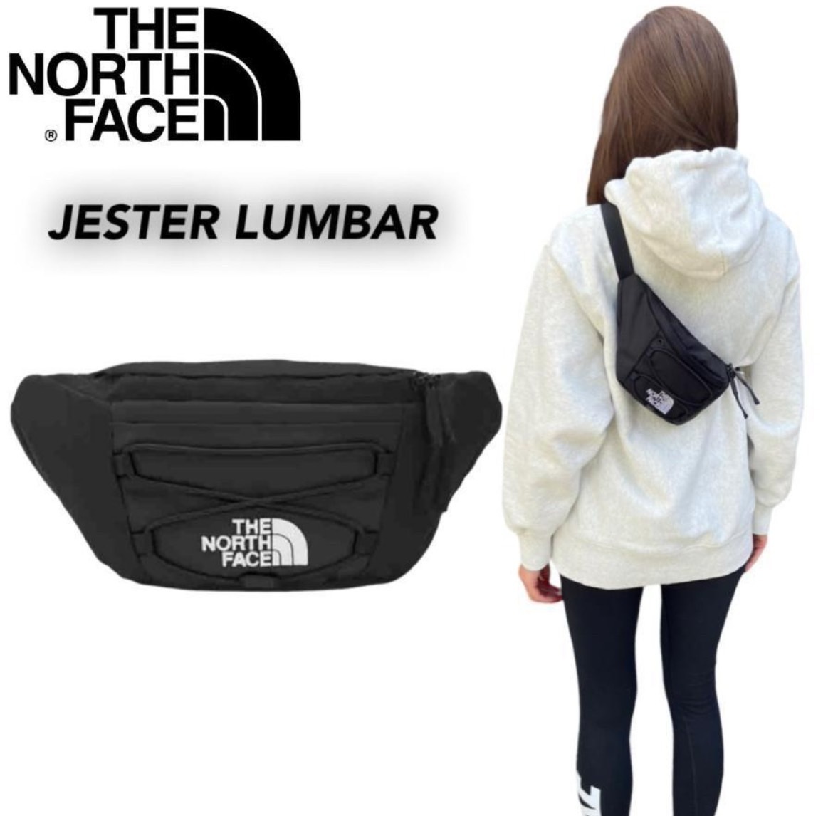 ザ ノースフェイス The North Face カバン ウエストバッグ NF0A52TM ヒップパック 斜めがけ クロスボディ ボディバッグ ブラック拍卖
