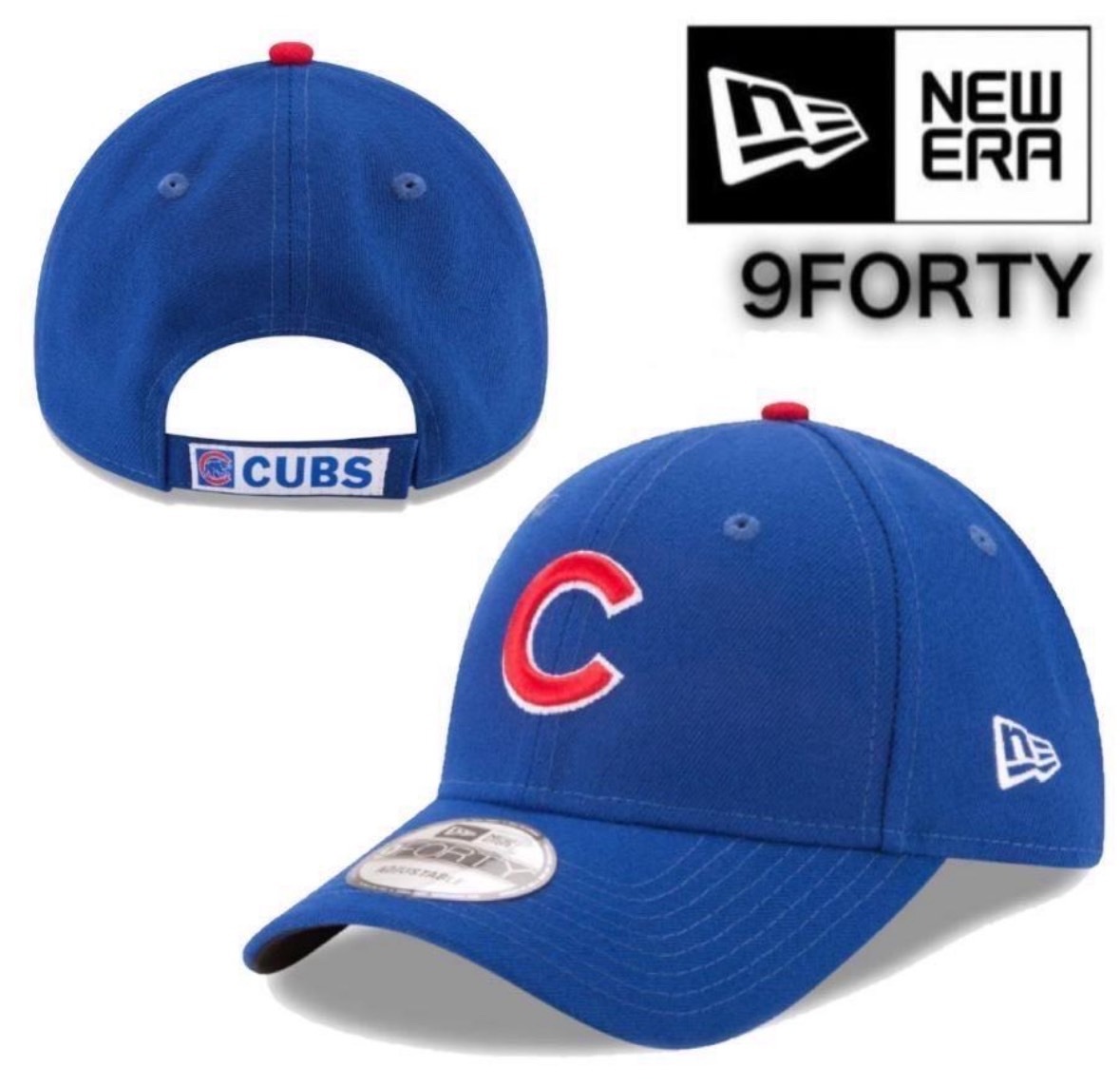 ニューエラ キャップ 帽子 ナインフォーティ カブス ブルー ベースボールキャップ MLB ベルクロ 男女兼用 NEWERA 9FORTY 新品拍卖