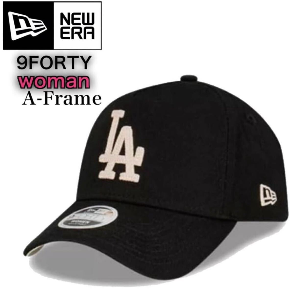 ニューエラ 帽子 キャップ ナインフォーティ ドジャース レディース ステッチ加工 NEWERA 9FORTY WOMEN MLB CHAIN STITCH STRAPBACK 新品拍卖